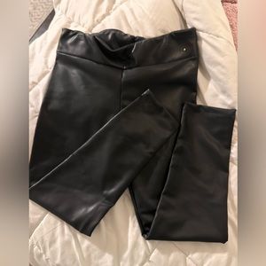 NEW W/Tags Faux Leather Leggings XL